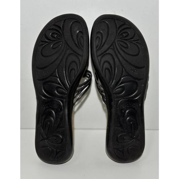 KENNETH COLE REACTION Glam in Bloom Turquoise Beaded Flower Sandals Womens 8M - Picture 5 of 12